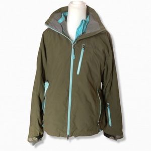 Under Armour Sz L(W) Storm nimbus GTX goretex with Recco olive green and teal